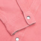 Heavy Washed Canvas Shirt - Berry