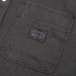 Heavy Washed Canvas Shirt - Black