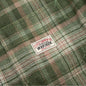 Heavy Washed Plaid Shirt - Green