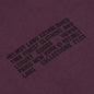 Distort Hoodie - Mulberry