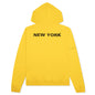 New York Postcard Hoodie - Taxi Yellow
