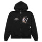 Hermes Zip Hoodie - Jet Black