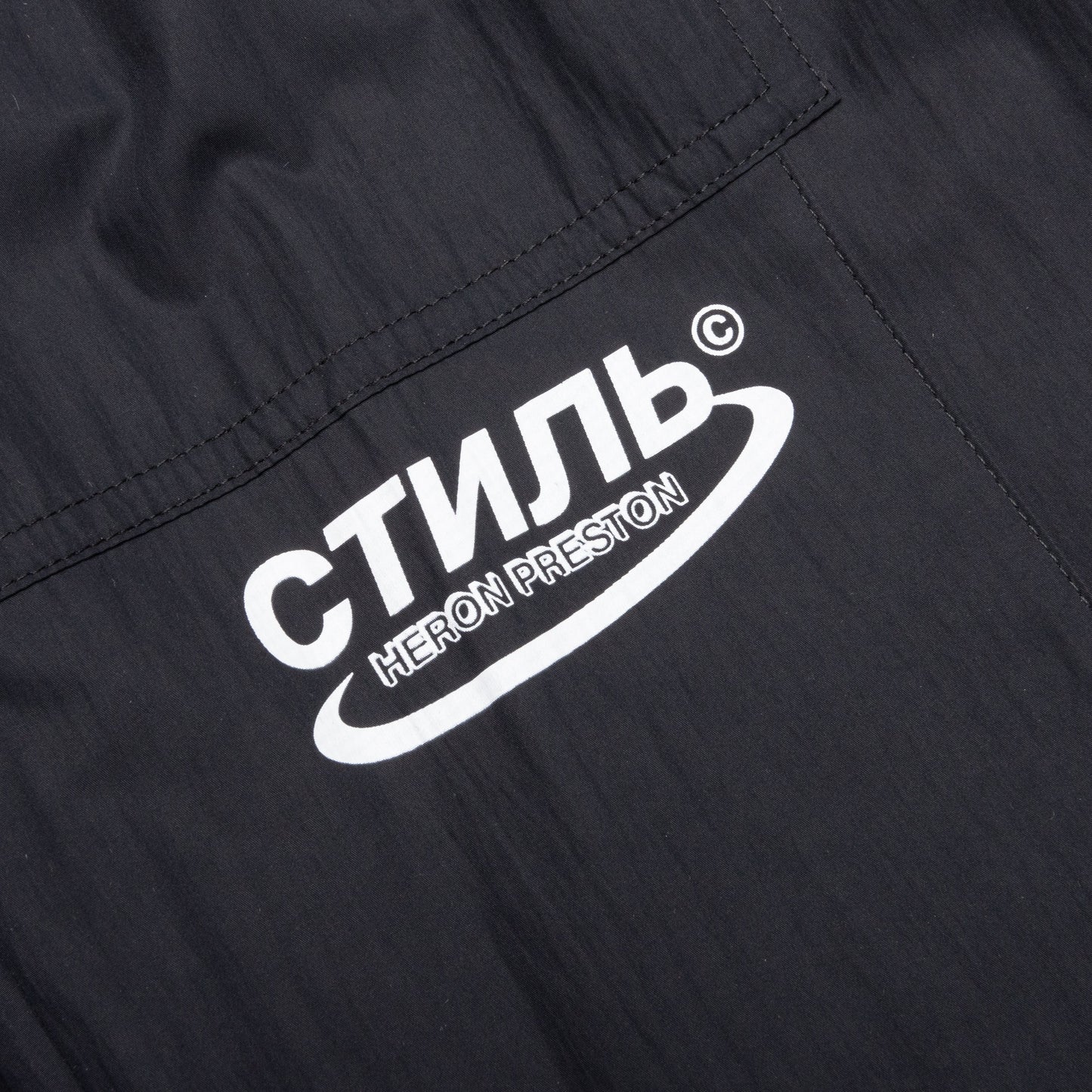 CTNMB Nylon Pants - Black/White