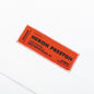 Cutout S/S Tee - White/Orange