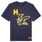 Flying Heron S/S Tee - Anthracite