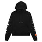 HP Brush Hoodie - Black/White