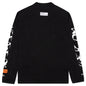 HP Brush L/S Turtleneck - Black/White