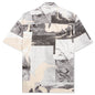 HP Cut Out Bowling Shirt - Grey
