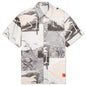 HP Cut Out Bowling Shirt - Grey