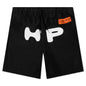 HP Print Nylon Shorts - Black/White