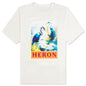 Halftone S/S Tee - White/Navy