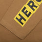 Hardware & Tools OS L/S Tee - Tobacco Brown/Yellow