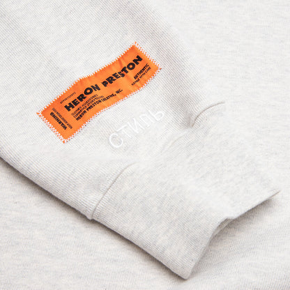 Heron Rainbow Crewneck - Grey Melange