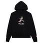 Heron Rainbow Hoodie - Black/White
