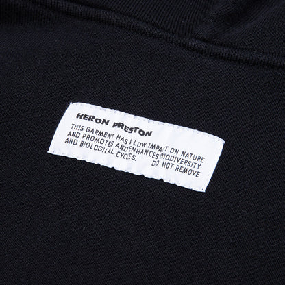 Heron Rainbow Hoodie - Black/White