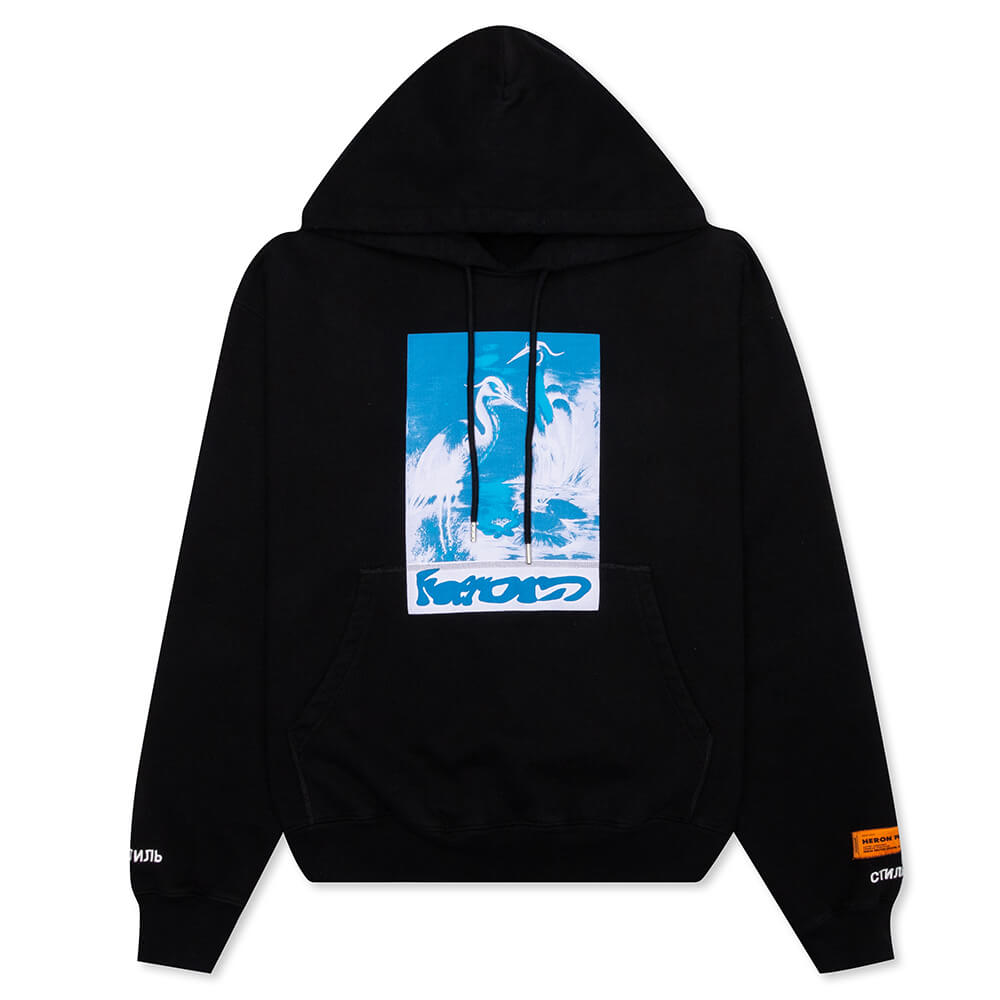 Herons Captcha Hoodie - Black