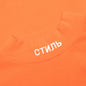 L/S Turtleneck CTNMB - Orange/White