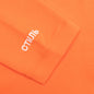 L/S Turtleneck CTNMB - Orange/White