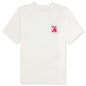 Multi Censored S/S Tee - White/Multi