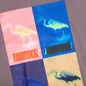 Multi Heron Censored L/S Tee - Grey/Multicolor