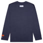 Oversize CTNMB Warp L/S Tee - Anthracite