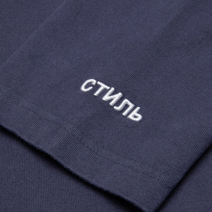 Oversize CTNMB Warp L/S Tee - Anthracite