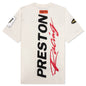 Preston Racing S/S Tee - White/Black