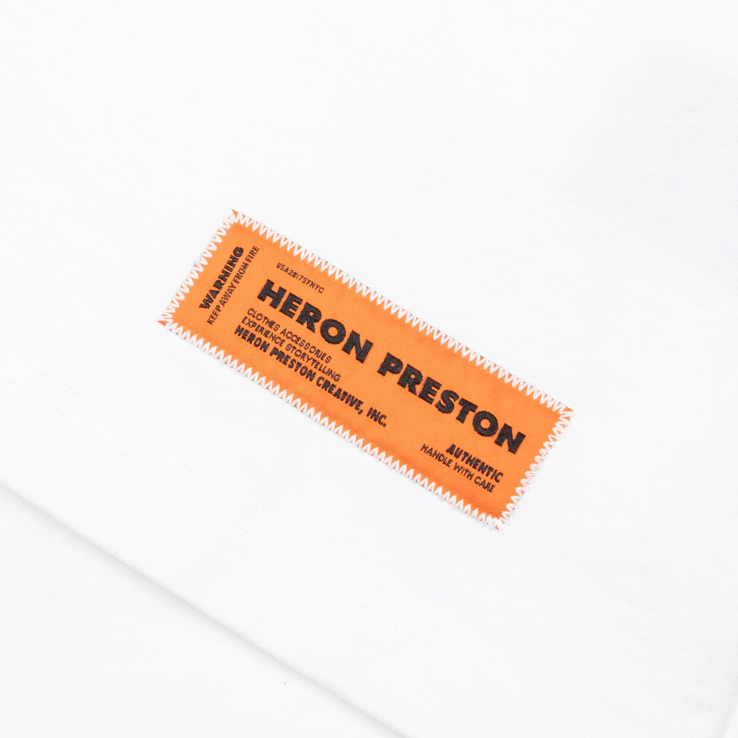S/S Tee ES OS Heron Nightshift - White/Pink
