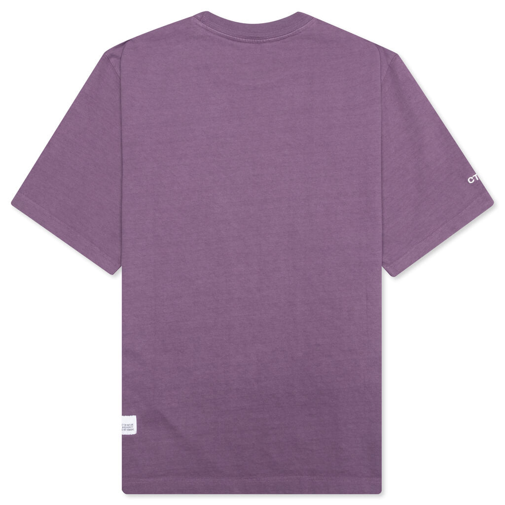 S/S Tee ES REG CTNMB Poster - Purple/Yellow
