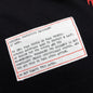 S/S Tee Reg Flaming Skull - Black/White