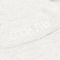 S/S Turtleneck Pocket CTNMB - Grey Melange/White