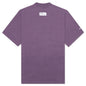 S/S Turtleneck Pocket CTNMB - Purple/White
