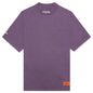 S/S Turtleneck Pocket CTNMB - Purple/White