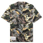 S/S Turtleneck Camo - Camouflage Green