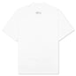 S/S Turtleneck Periodic - White/Red
