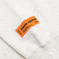 Split Herons Crewneck - Grey Melange/Orange