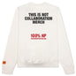 This is Not Crewneck - White/Black