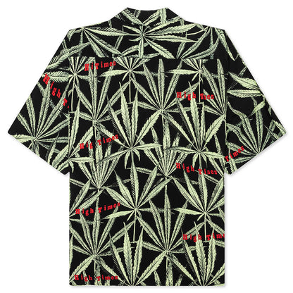 High Times S/S Hawaiian Shirt Type-1 - Black