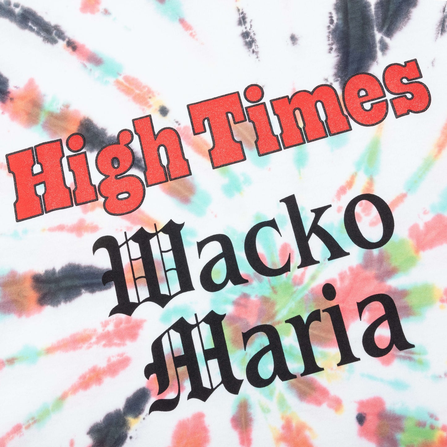 High Times Tie Dye Crewneck T-Shirt Type-2 - Multi