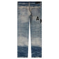Hockey Logo Straight Jean - Vintage Logo