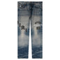 Hockey Logo Straight Jean - Vintage Logo
