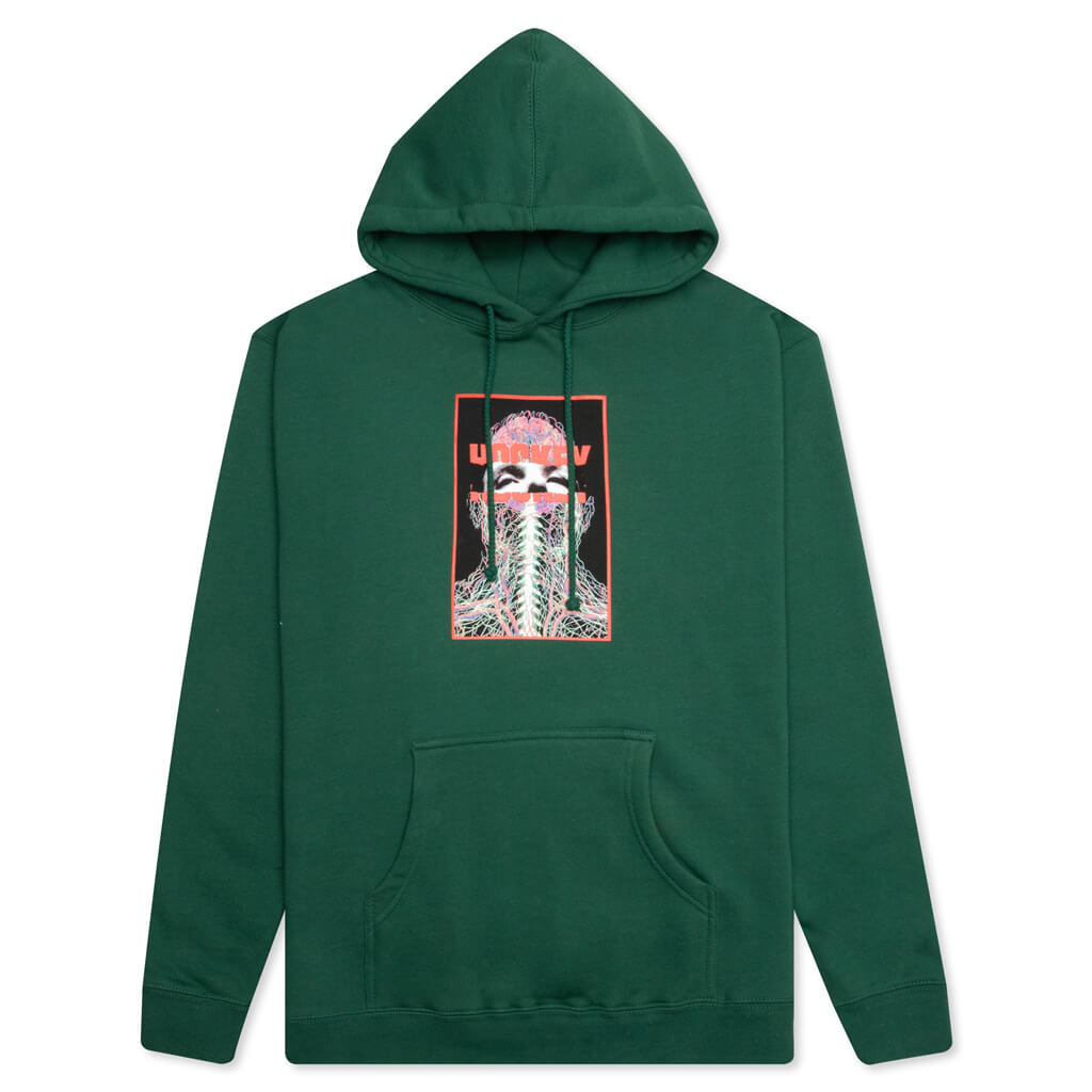 Nerves Hoodie - Dark Green