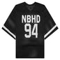 Hockey S/S V Neck Shirt - Black