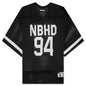 Hockey S/S V Neck Shirt - Black