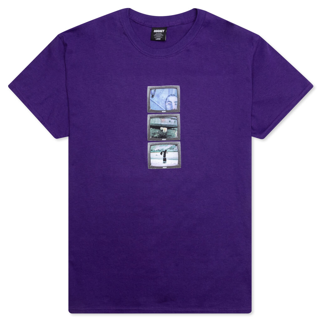 Screens Tee - Purple
