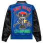 Saint Michael x Denim Tears Holy Grail Varsity Jacket - Blue