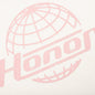 Honor Globe Logo Tee - Cream