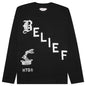 Honor The Gift Belief L/S Tee - Black