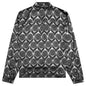 Honor The Gift Floral L/S Button-Up - Black