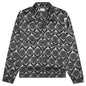 Honor The Gift Floral L/S Button-Up - Black
